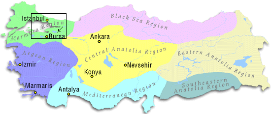 Regions of Turkey
